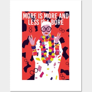 Iris Apfel More Is More Quotes Posters and Art